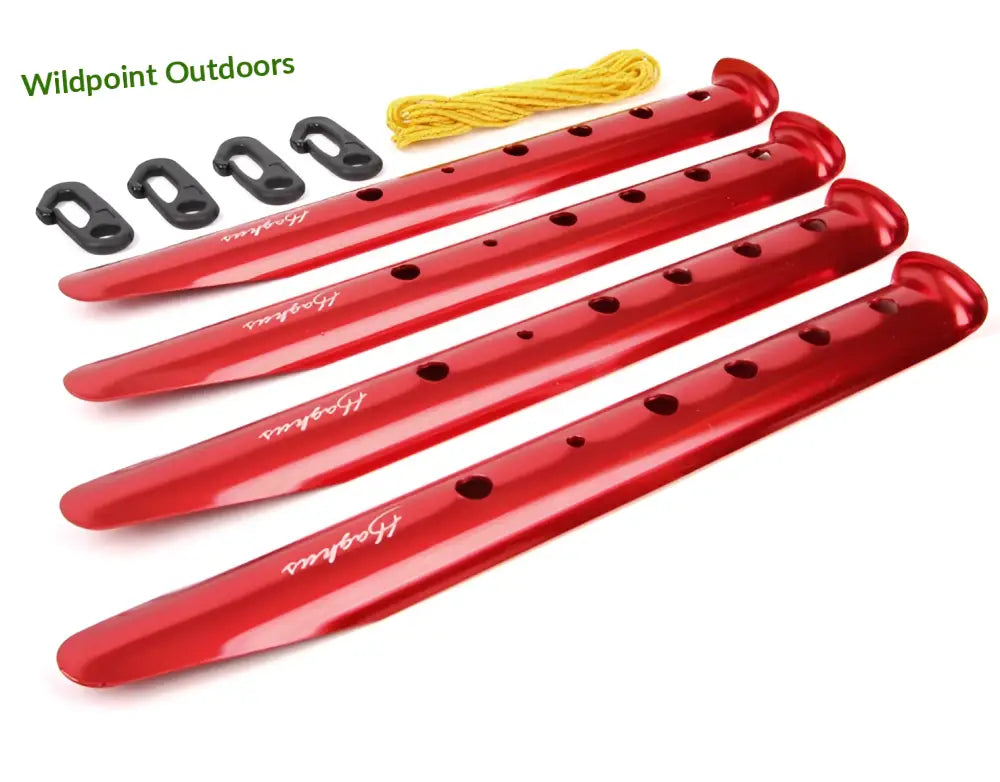 Haghus s72 lumi ja hiekka telttakiilat 4kpl - retkeily 13,90 €