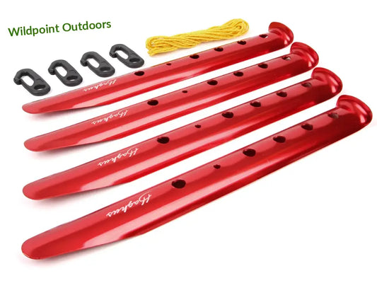 Haghus s72 lumi ja hiekka telttakiilat 4kpl - retkeily 13,90 €