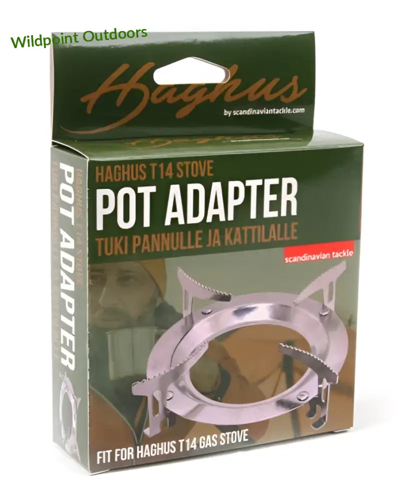 Haghus t14 retkikeittimen adapteri - wildpoint outdoors retkeily 9,50 €