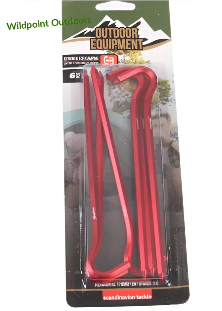 Haghus t34 telttakiilat 6kpl - wildpoint outdoors retkeily 5,80 €