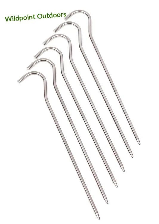 Haghus titaani pro telttakiilat 6kpl - wildpoint retkeily 23,90 €