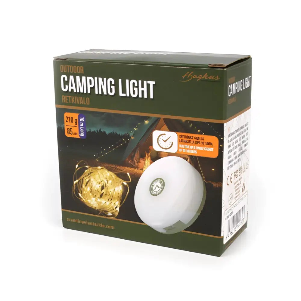 Haghus valonauha 10m retkeilyvalaisin 3w - wildpoint retkeilyvarusteet verkkokaupasta 14,90 €