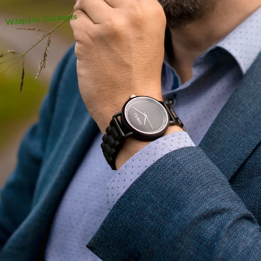 Havu watches virta (42mm) - puinen rannekello - kellot - retkeily 177 €