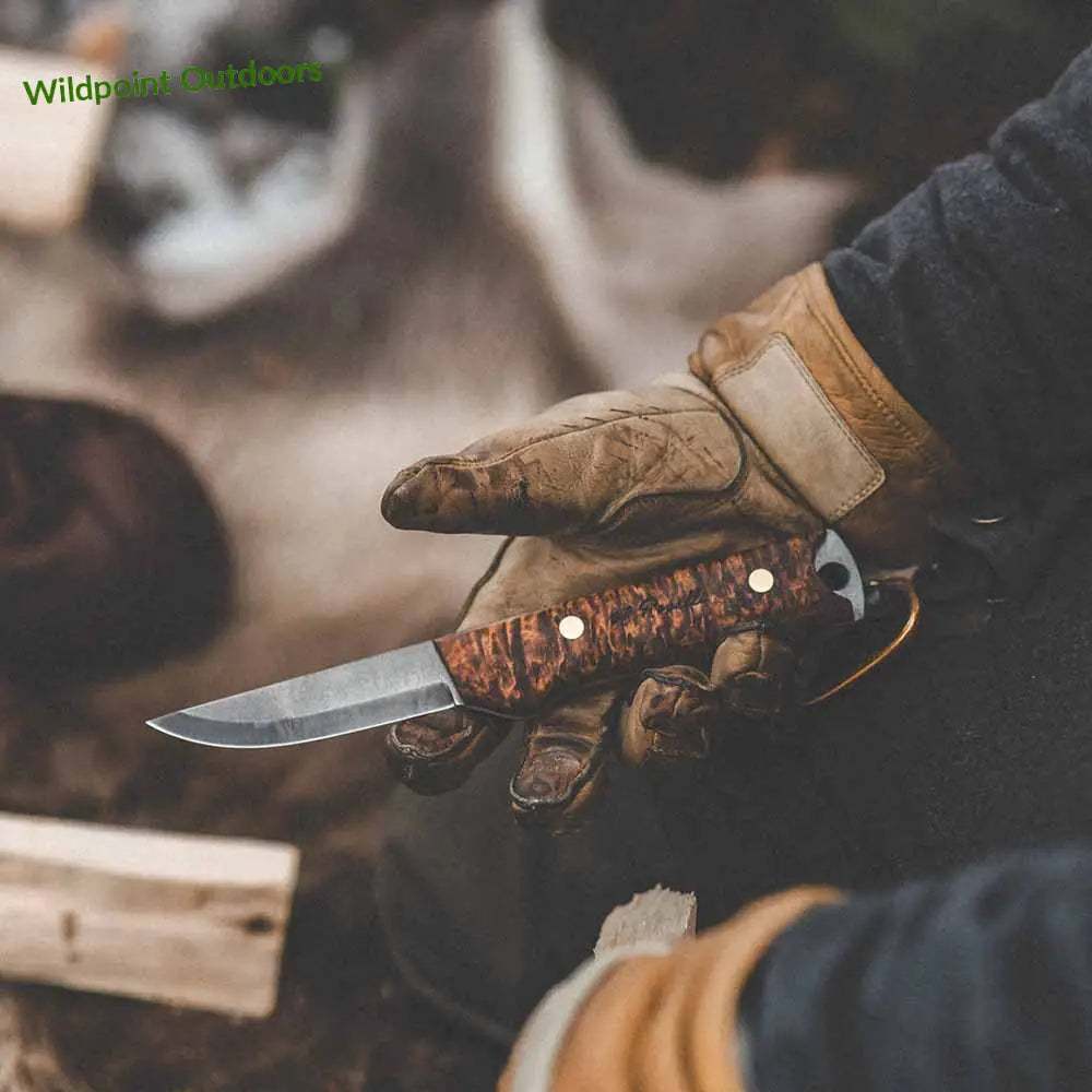 Heimo 4” bushcraft-versio täyspitkä - knife - wildpoint retkeily