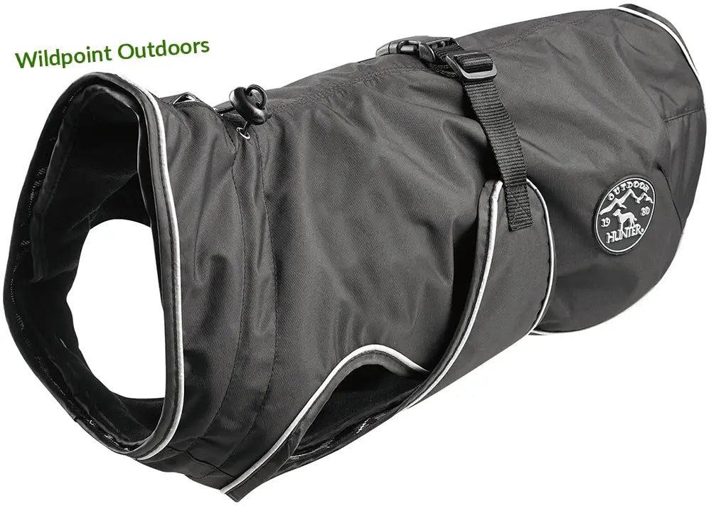 Hunter koiran takki uppsala musta - wildpoint outdoors retkeily