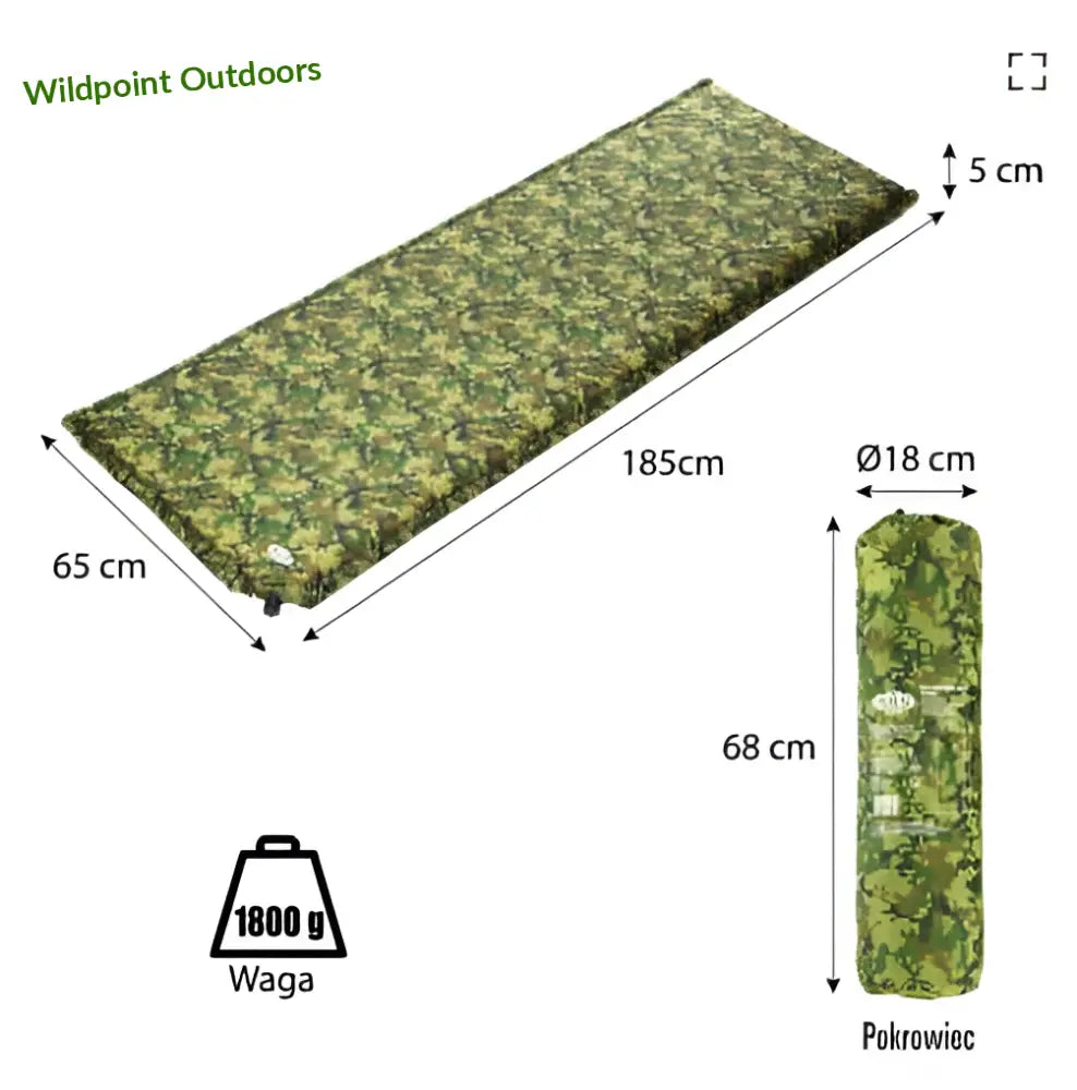 Itsestään täyttyvä makuualusta nc4050 nils camp - accessories retkeily 49,90 €