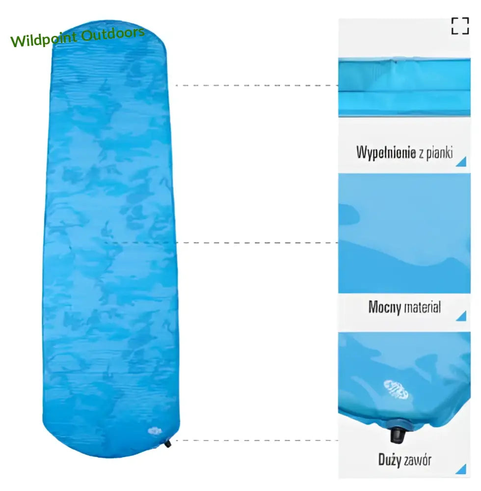 Itsestään täyttyvä makuualusta nc4062 nils camp - accessories retkeily 49,90 €