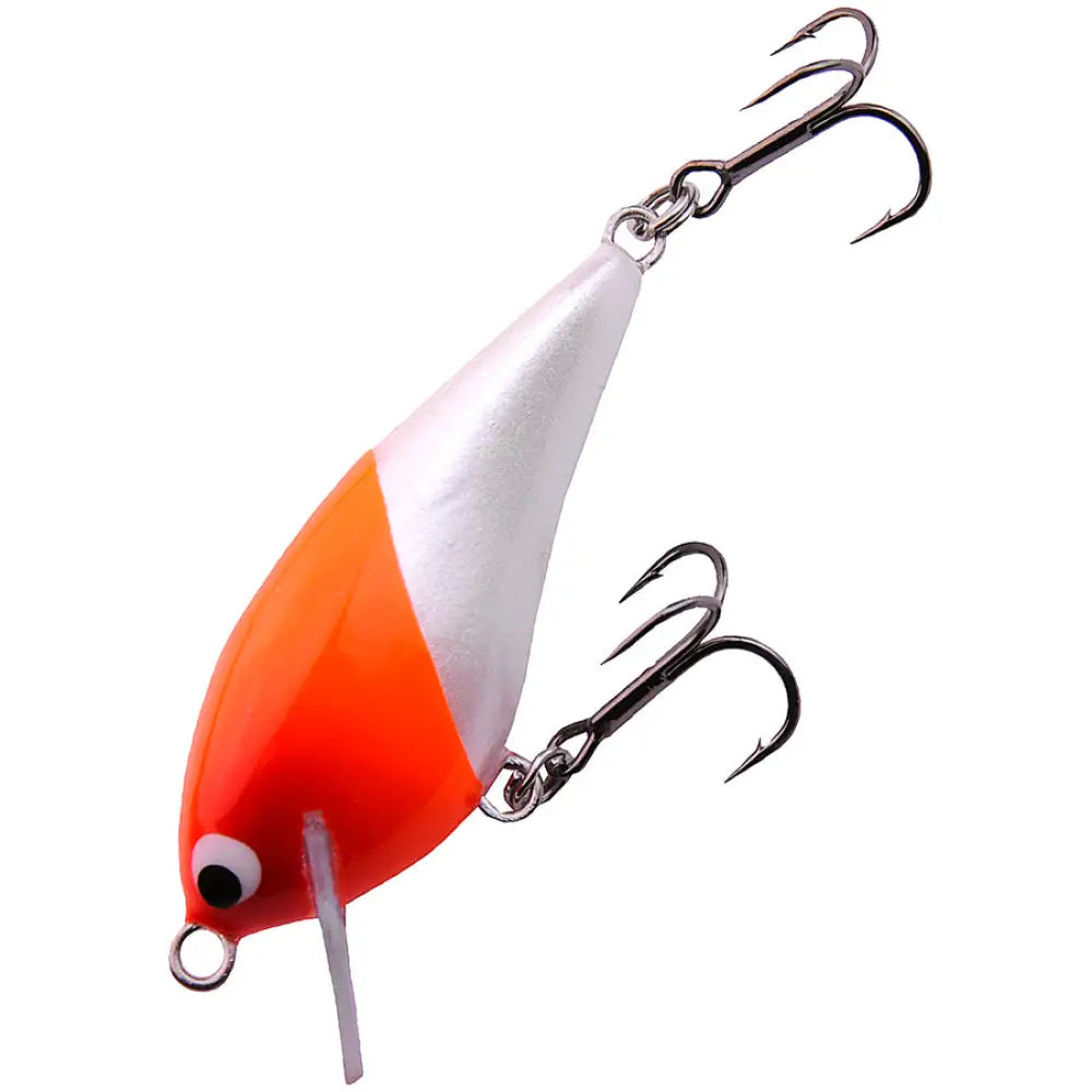 K.p xo perch 50mm/7,2g - uppoava - käsityönä valmistettu - 50mm/7.2g -uppoava- väri12 - ahvenviehe 50mm