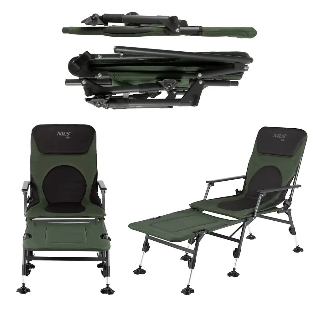 Kalastustuoli nc1802 nils camp - kalastustuoli nils camp säädettävät jalat retkeilyvarusteet verkkokaupasta 129 €