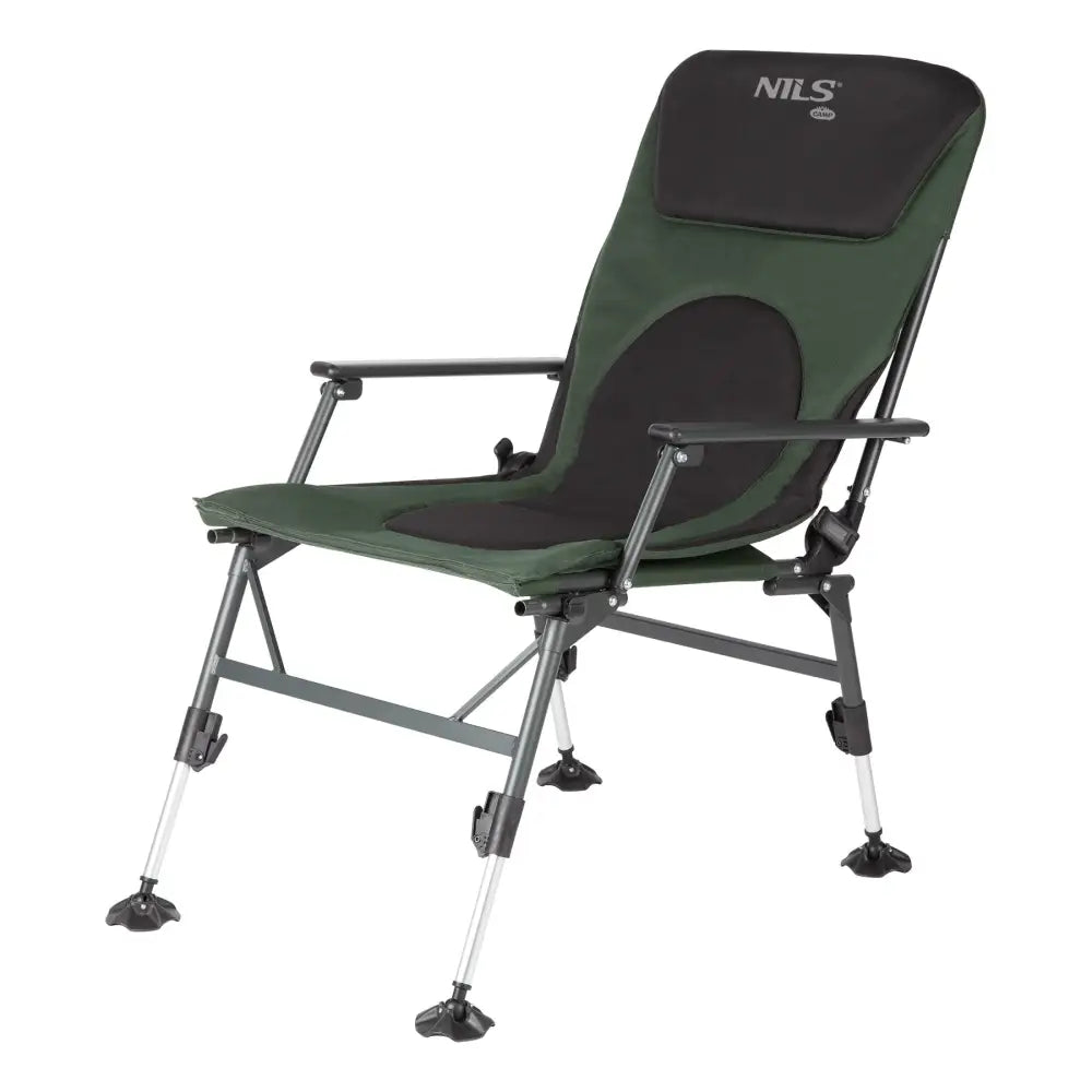 Kalastustuoli nc1802 nils camp - kalastustuoli nils camp säädettävät jalat retkeilyvarusteet verkkokaupasta 129 €