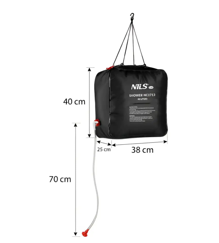 Kannettava retkisuihku 40l nc1713 nils camp - accessories retkeilyvarusteet verkkokaupasta 12,50 €