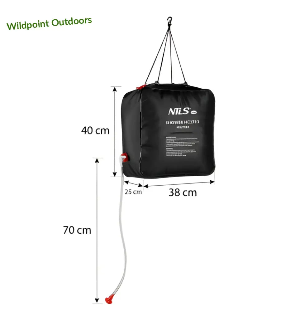 Kannettava retkisuihku 40l nc1713 nils camp - accessories retkeily 12,50 €