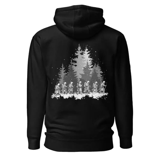 Kaukopartio huppari - musta / s - hoodie talvisodan hengessä retkeilyvarusteet verkkokaupasta 79 €