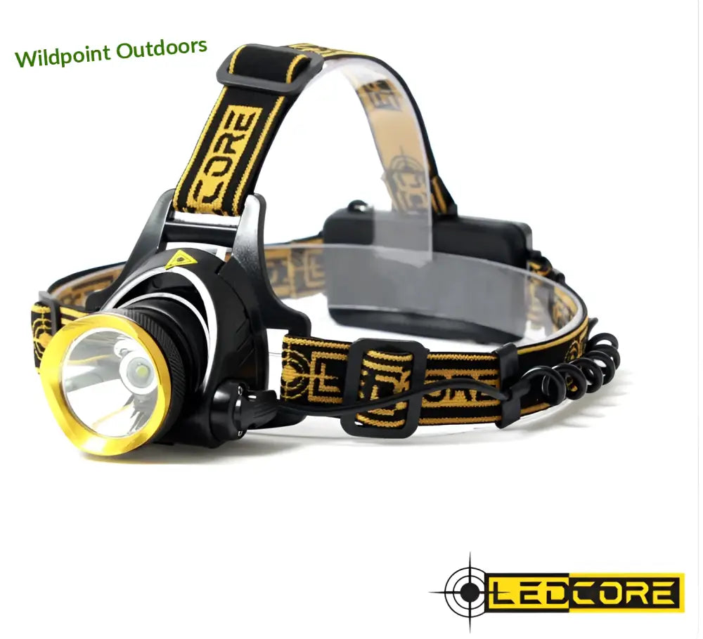Ledcore 10w 2x 2200mah ladattava otsavalo - wildpoint retkeily 14,90 €