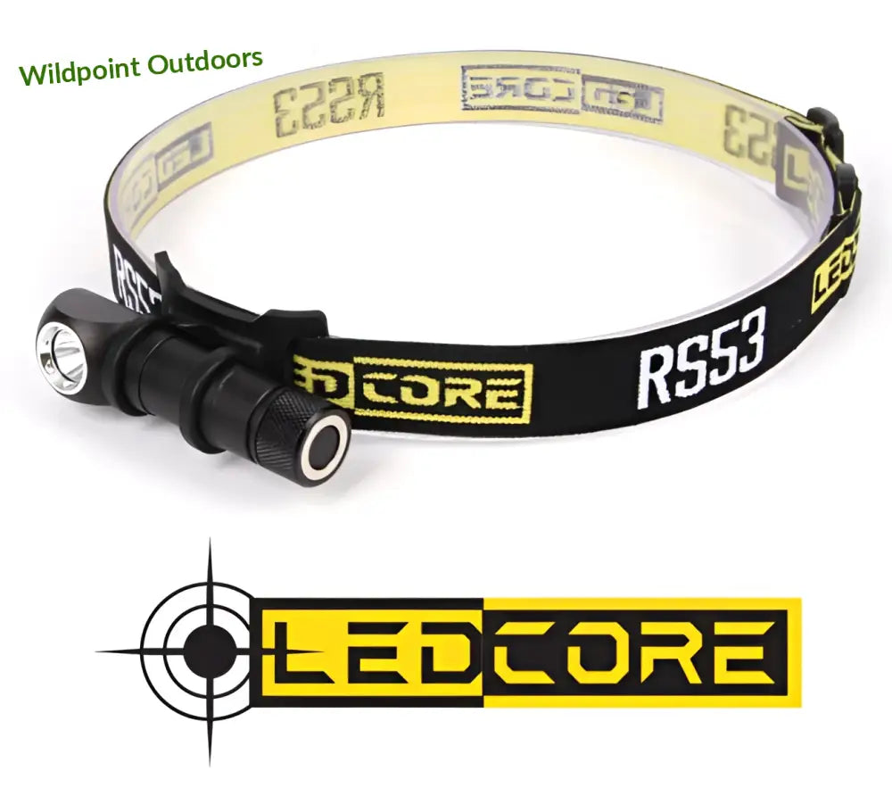 Ledcore rs53 5w paristokäyttöinen otsavalo - wildpoint retkeily 16,90 €