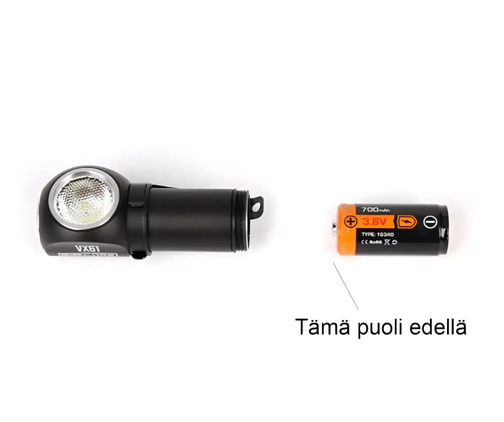 Ledcore vx61 6w ladattava otsavalo - wildpoint outdoors retkeilyvarusteet verkkokaupasta 22,90 €