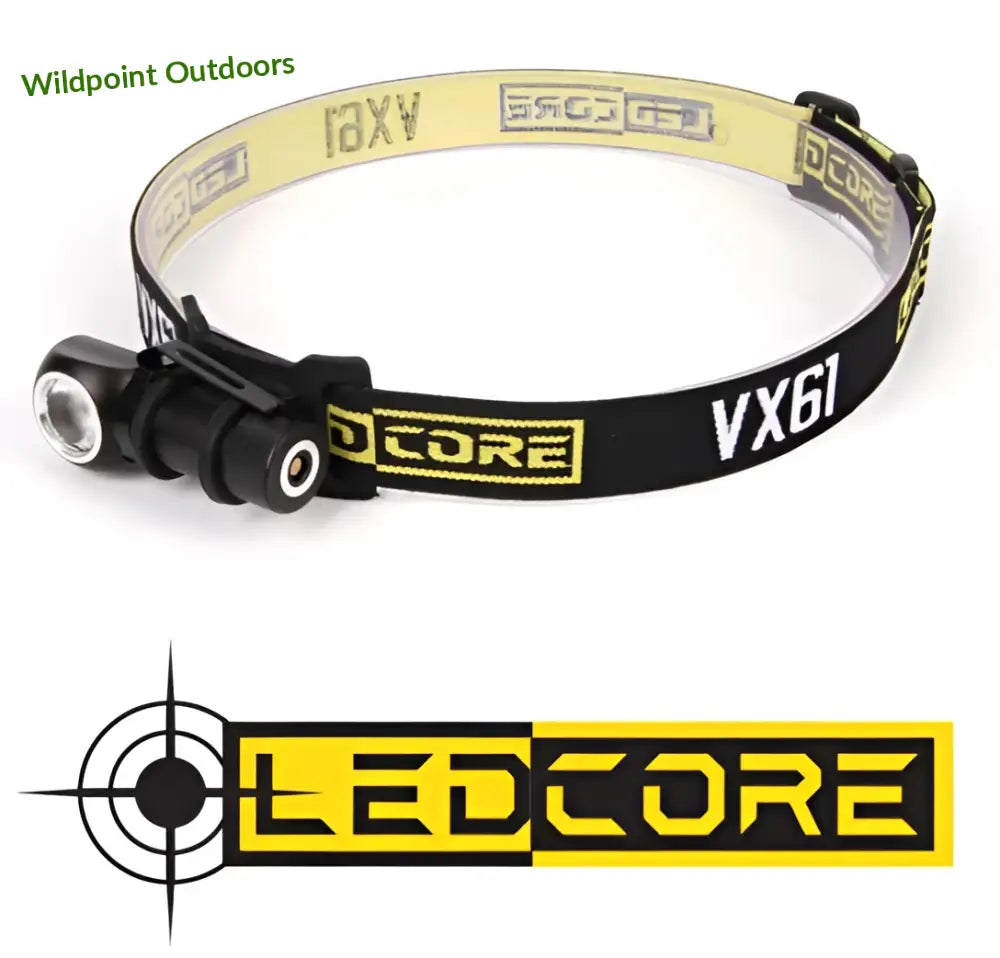Ledcore vx61 6w ladattava otsavalo - wildpoint outdoors retkeily 22,90 €