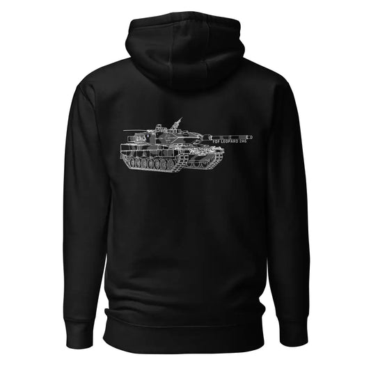 Leopard 2a6 huppari - black / s - hoodie verkkokauppa retkeilyvarusteet verkkokaupasta 79 €