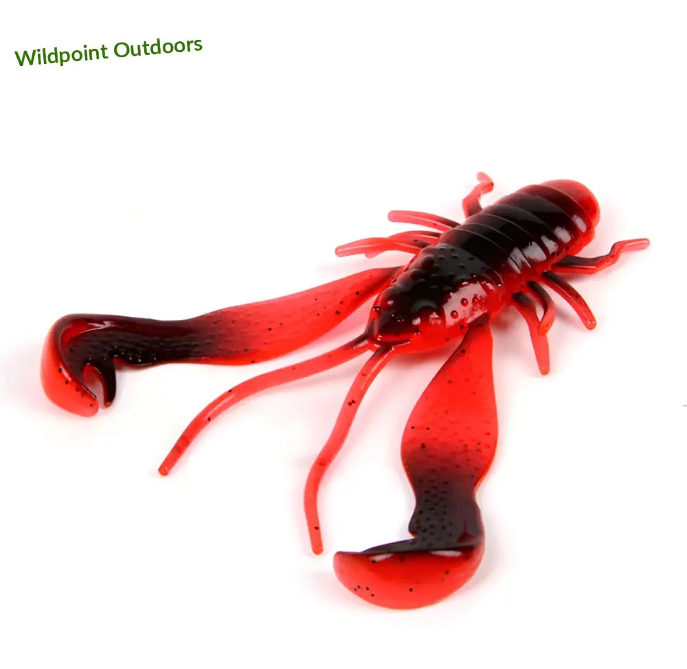Lmab finesse fillet craw 10cm rapujigi - filet 10 cm red 3kpl - wildpoint retkeily 6,99 €