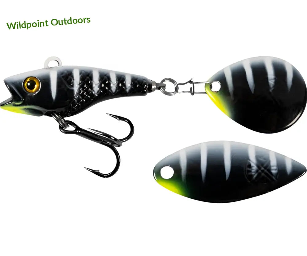 Lmab køfi good vibe spin tail 21g - black tiger - wildpoint outdoors retkeily 8,50 €