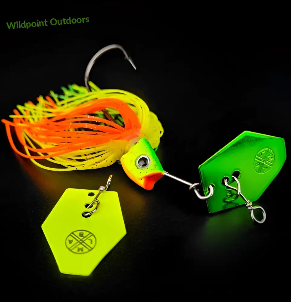 Lmab køfi multi vibe chatterbait 1/0 - wildpoint retkeily