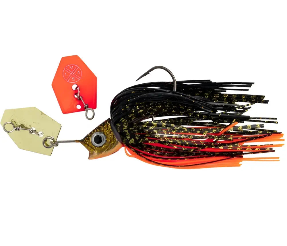 Lmab køfi multi vibe chatterbait 5/0 - golden roach 10g - wildpoint retkeilyvarusteet verkkokaupasta 8,50 €