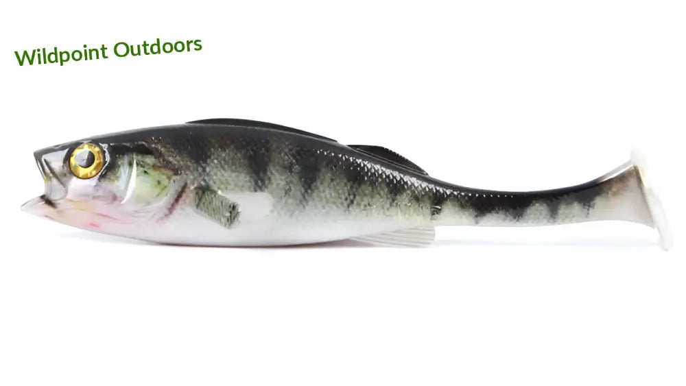 Lmab køfi perch shad 14cm - real 3kpl - wildpoint outdoors retkeily 8,50 €