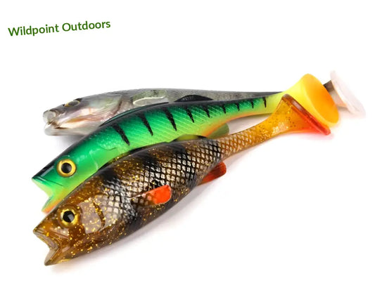 Lmab køfi perch shad 18cm 1kpl - wildpoint outdoors retkeily