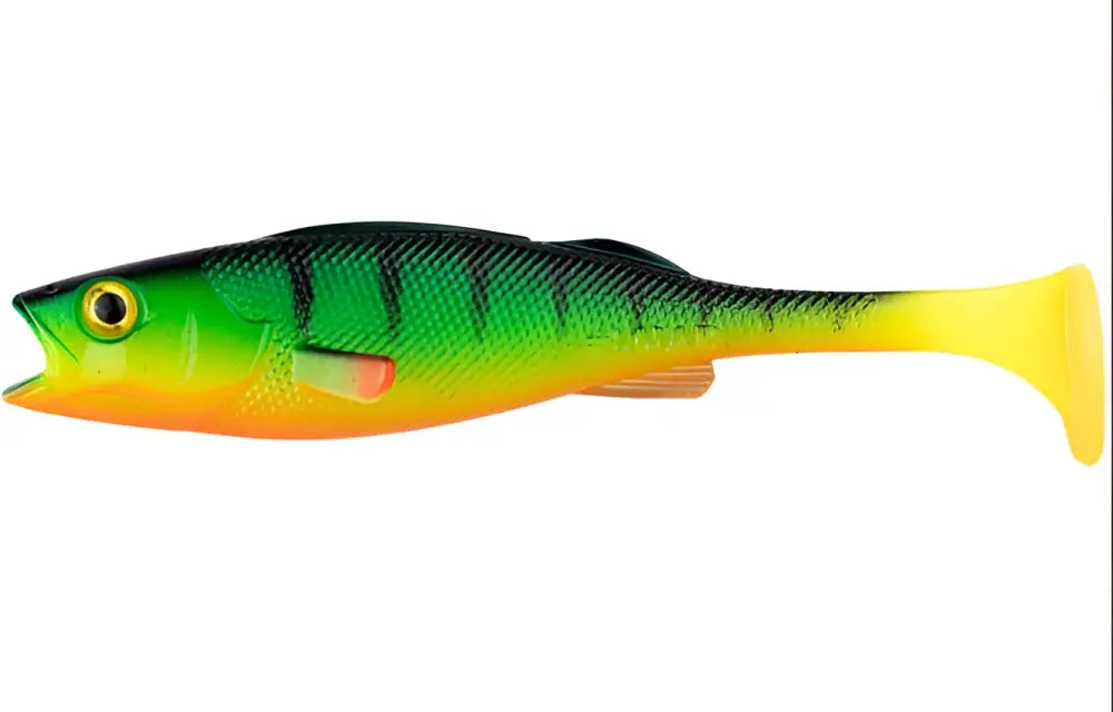 Lmab køfi perch shad 9cm - firetiger 4kpl - wildpoint outdoors retkeilyvarusteet verkkokaupasta 7,50 €