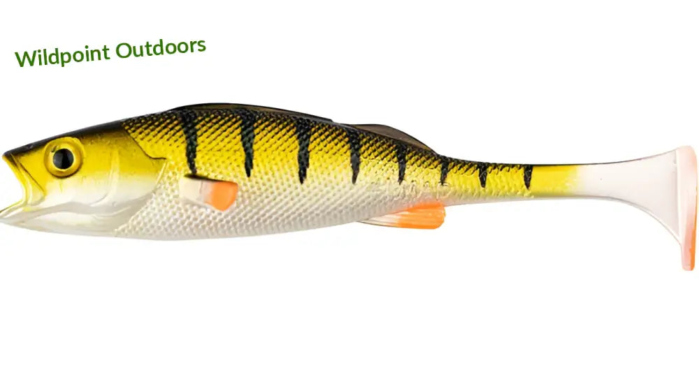 Lmab køfi perch shad 9cm - real 4kpl - wildpoint outdoors retkeily 7,50 €