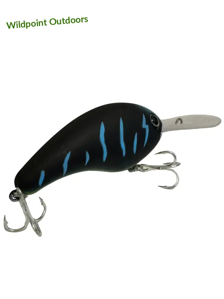 Mattamusta wobbler - pilvisen sään saalistaja 7cm 14g - retkeily 4,90 €