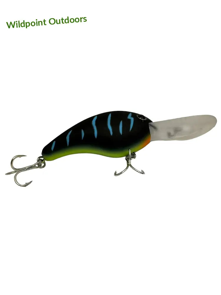 Mattamusta wobbler - pilvisen sään saalistaja 7cm 14g - retkeily 4,90 €