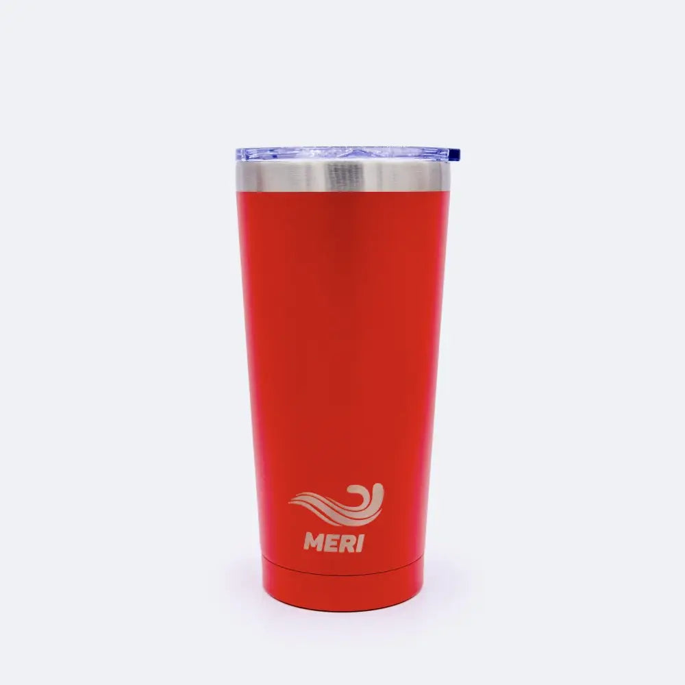 Meribottles takeaway mug red 500 ml - juomapullo termomuki 500ml punainen retkeilyvarusteet verkkokaupasta 29,99 €