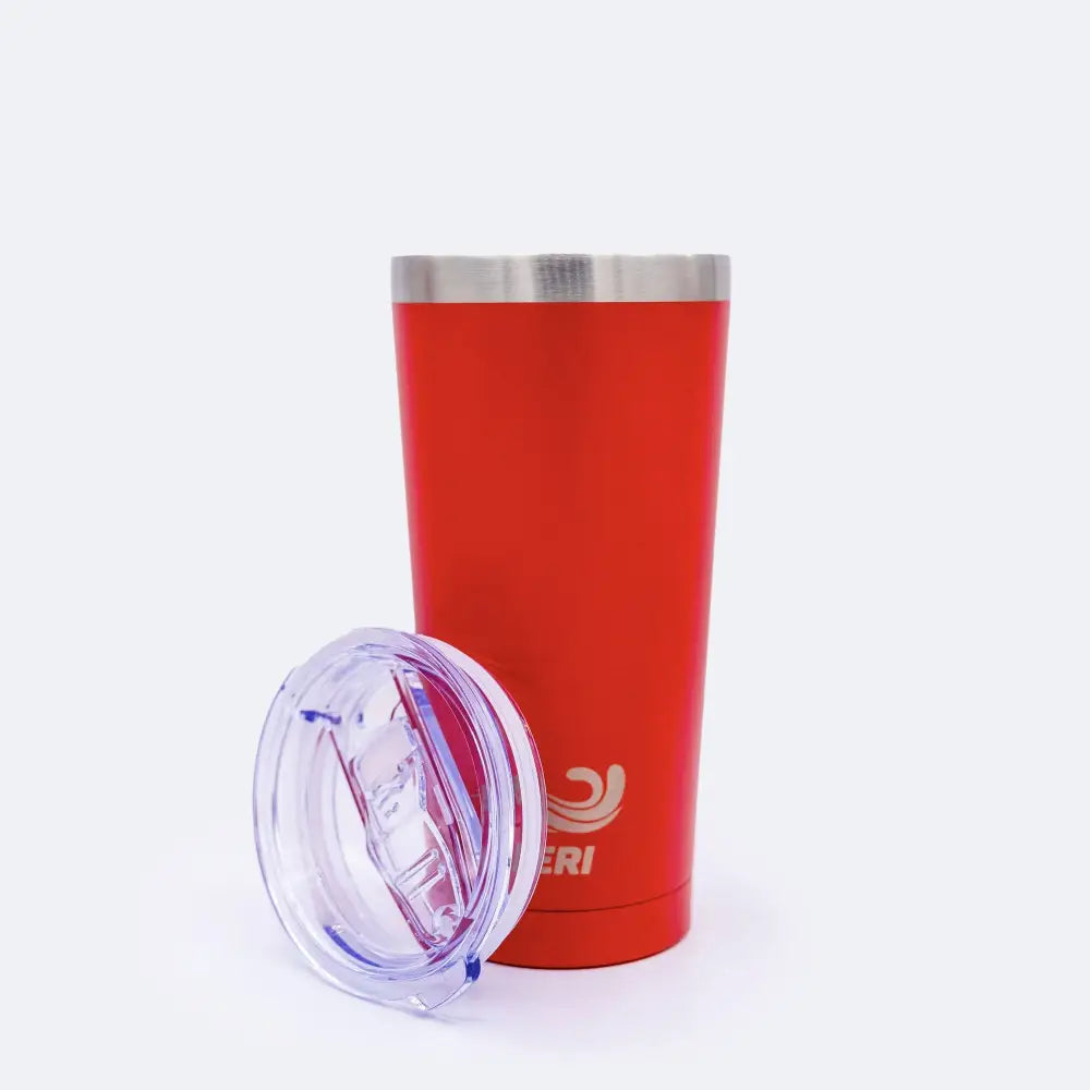 Meribottles takeaway mug red 500 ml - juomapullo termomuki 500ml punainen retkeilyvarusteet verkkokaupasta 29,99 €