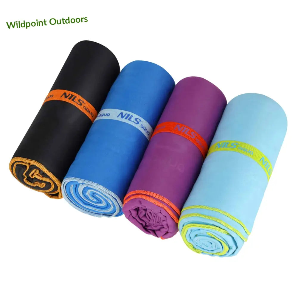 Mikrokuitupyyhe 180x100 cm nar12 nils aqua - accessories - wildpoint retkeily