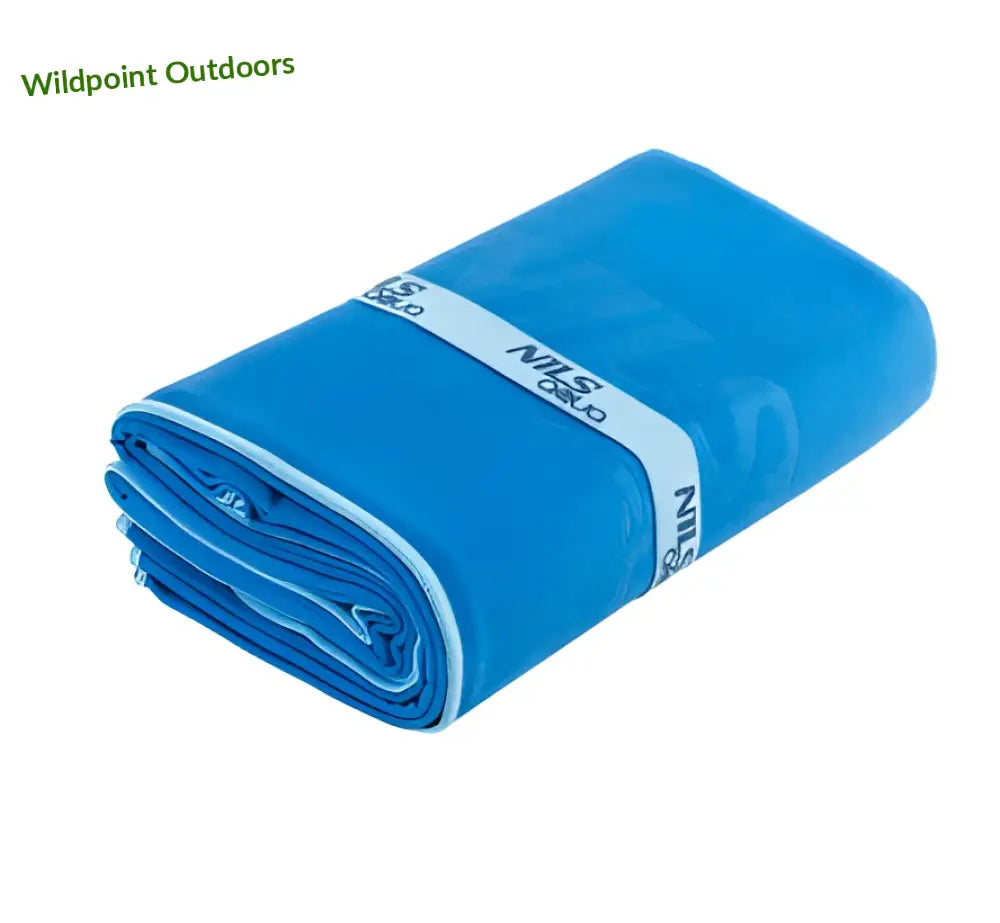 Mikrokuitupyyhe 180x100 cm nar12 nils aqua - sininen - accessories - wildpoint retkeily 16,90 €