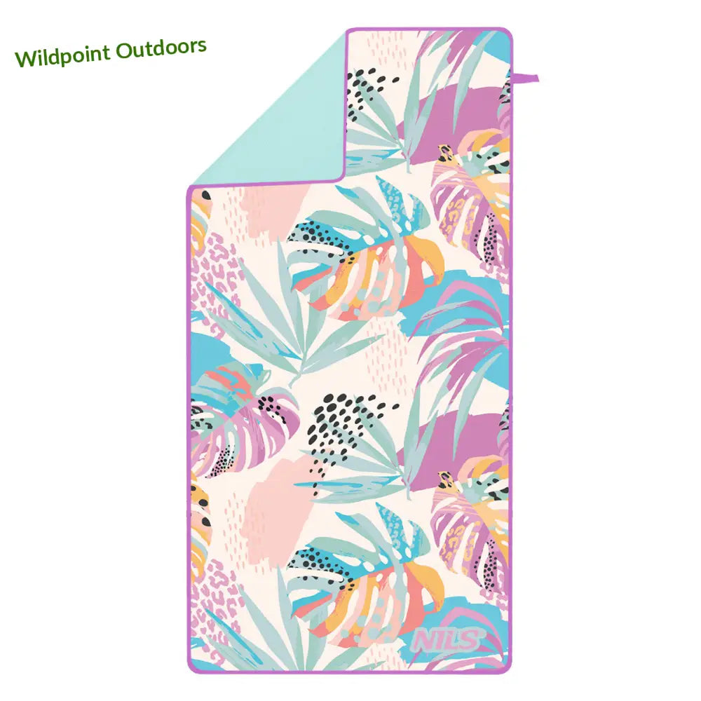 Mikrokuitupyyhe ncr14 flora 160x80 cm nils - accessories - wildpoint retkeily 21,90 €