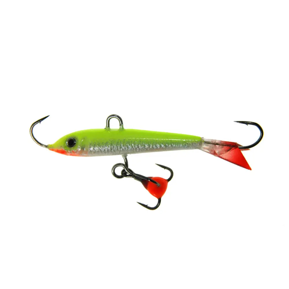 Mr.manu tasapaino 40mm/7,5g väri:024 - pilkkiviehe 40mm talvikalastukseen 7,5g retkeily 9,90 €