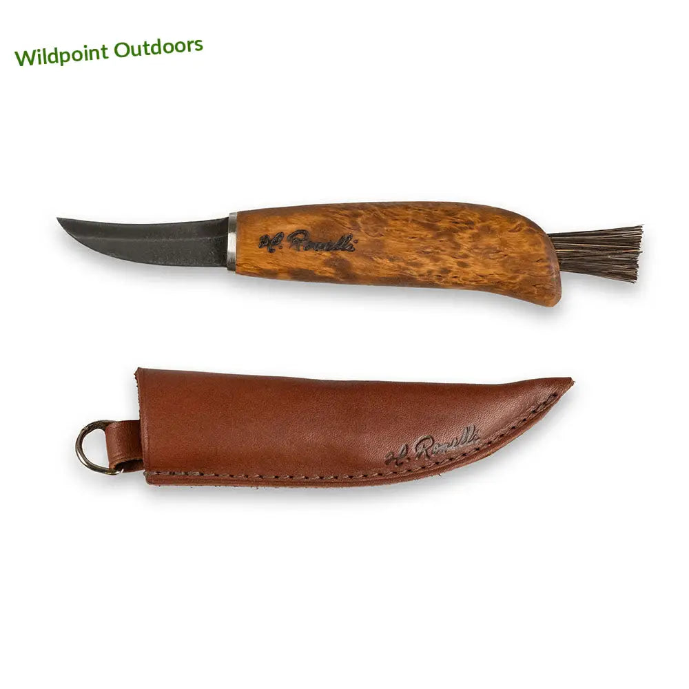 Mushroom knife - sheath without leather cord - wildpoint outdoors retkeily 99 €