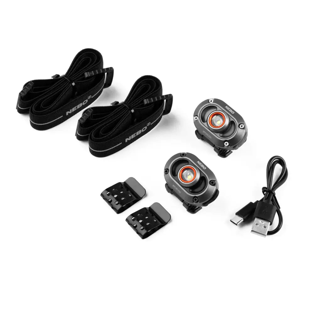 Mycro 250 2 pack - ladattava otsa- ja lippavalaisin - valaisimet - retkeilyvarusteet verkkokaupasta 44,90 €