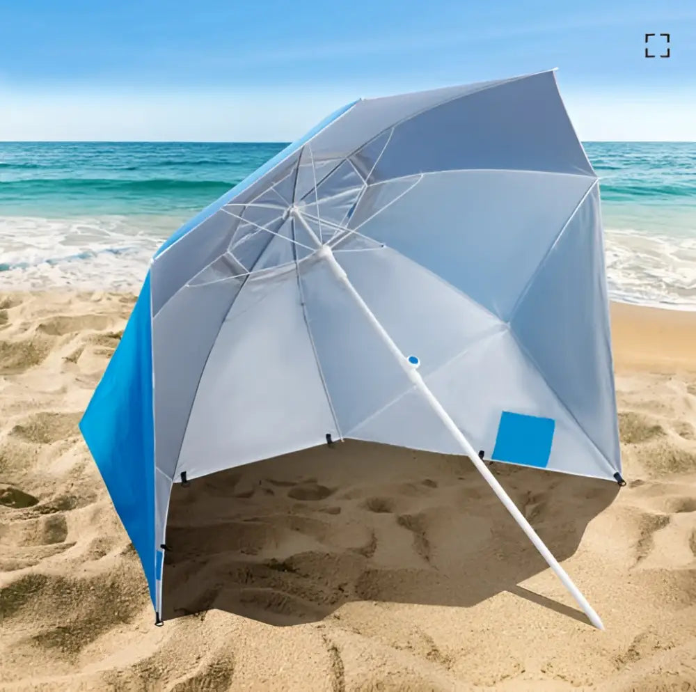 Nc7822 nils aurinkovarjo rannalle läpinäkyvällä keskiosalla - accessories nils retkeilyvarusteet verkkokaupasta