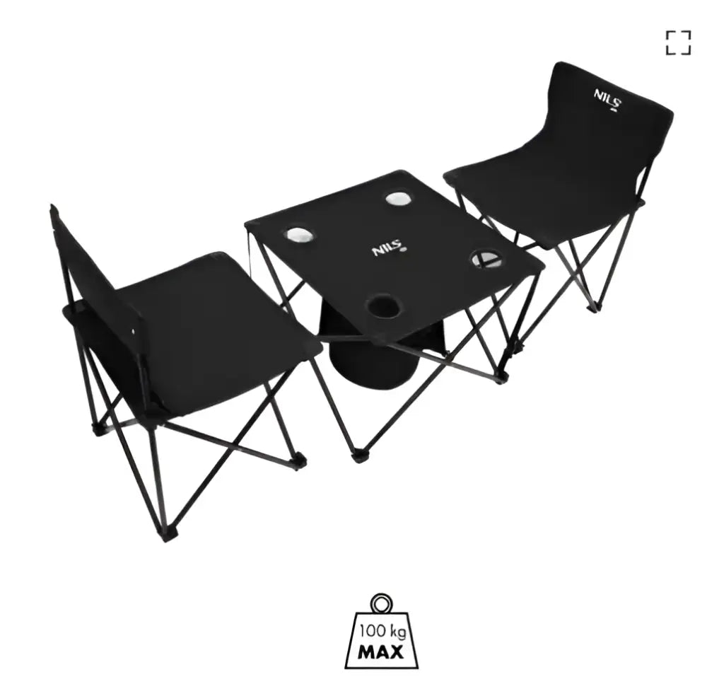 Nils camp retkisetti: pöytä ja 2 tuolia nc3304 - accessories retkeilyvarusteet verkkokaupasta 49,90 €