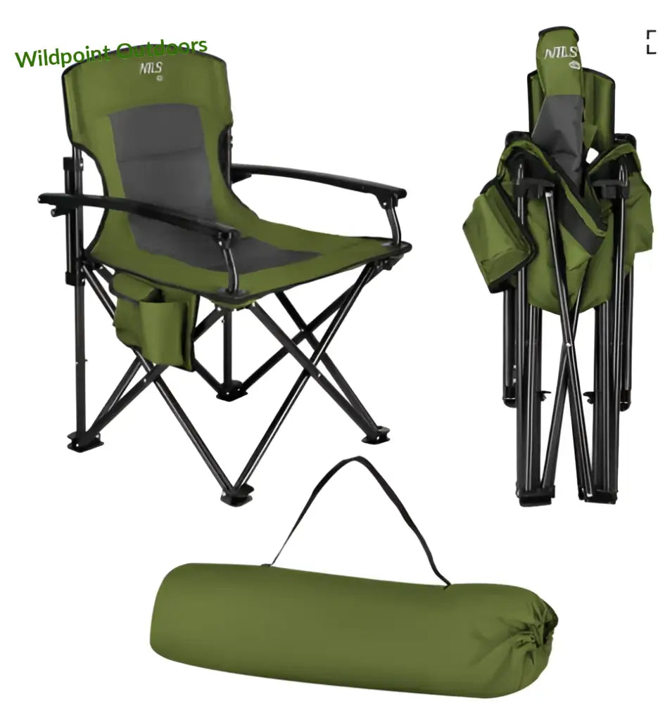 Nils camp retkituoli nc3075 – sininen tai vihreä - accessories retkeily