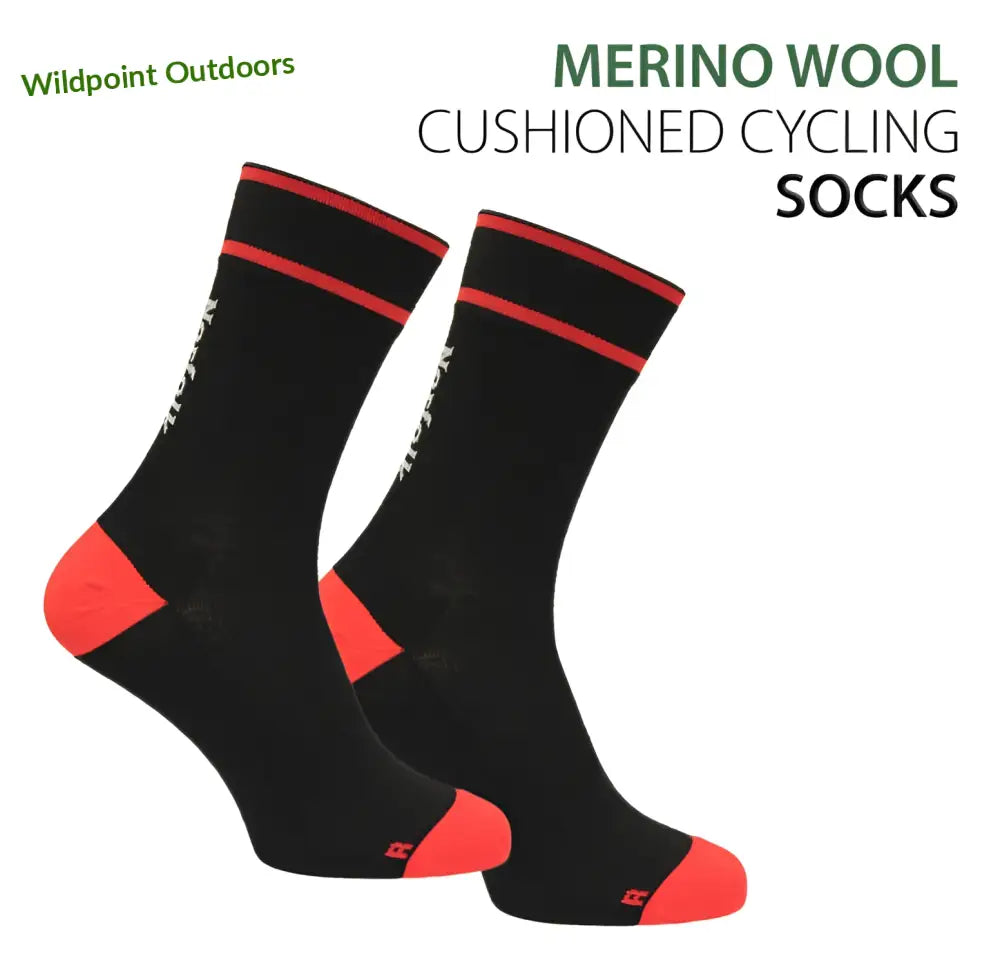 Norfolk adam merinovilla pyöräilysukat 2pr - 35-38 - wildpoint retkeily 10,90 €