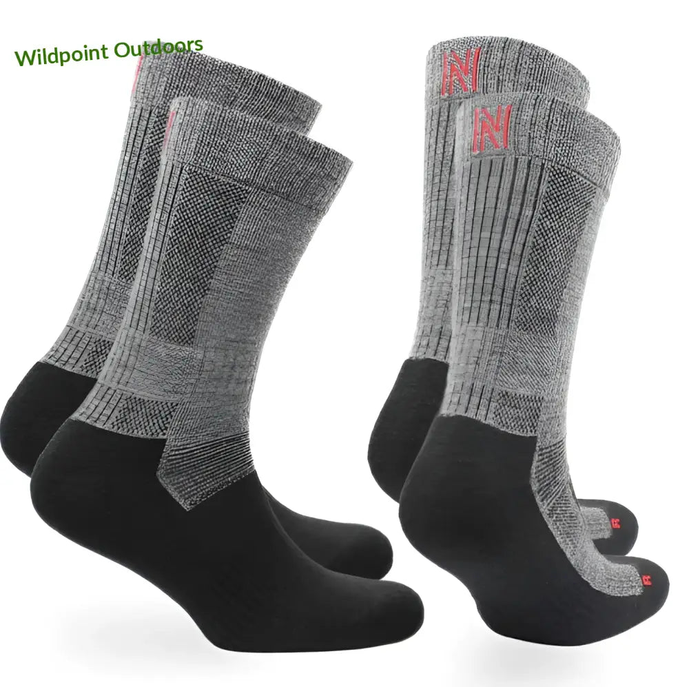 Norfolk leonardo junior merinovillainen lasten urheilusukka 2pr harmaa - 27-30 - retkeily 15,90 €