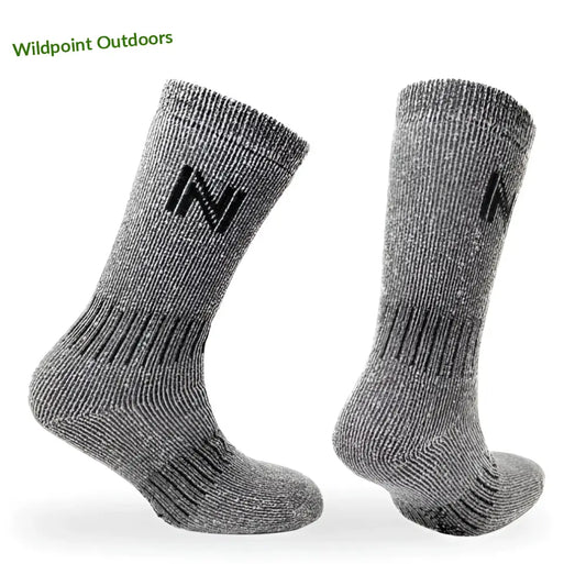 Norfolk nordique merinovilla saapassukat harmaa - 35-38 - retkeily 10,90 €