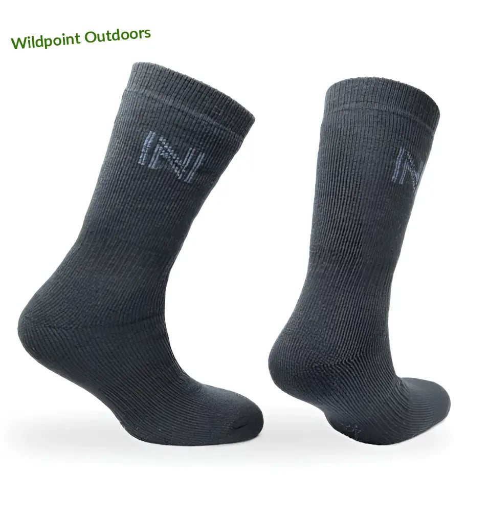 Norfolk nordique merinovilla saapassukat musta - 35-38 - retkeily 10,90 €