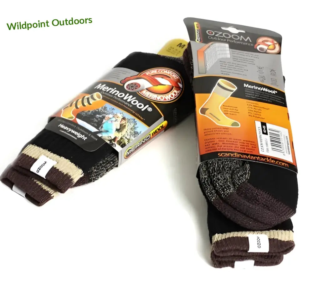 Ozoom merinovillasukka saappaisiin ja vaelluskenkiin - retkeily
