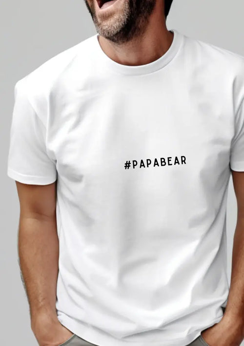 #papabear t-paita - t-paita papabear isälle luomupuuvillasta retkeilyvarusteet verkkokaupasta