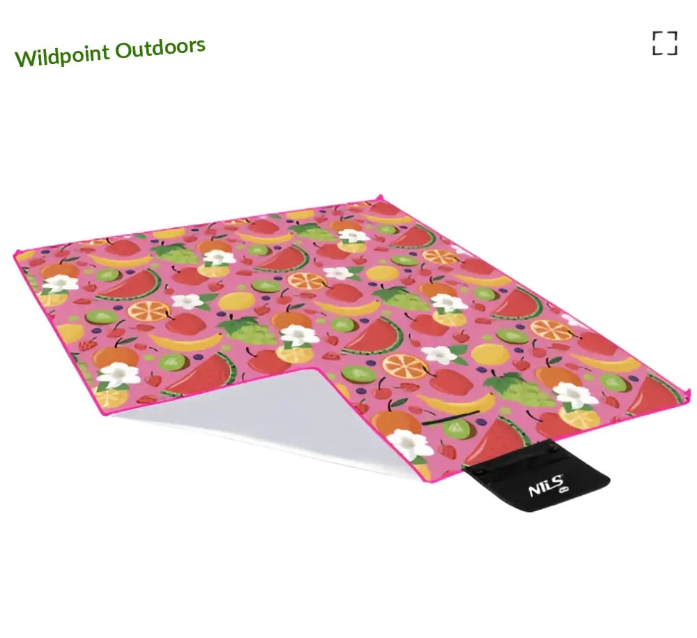 Picnic huopa ’fruit’ 200x200 cm nc2223 nils camp - accessories retkeily 19,90 €